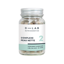 Charger l&#39;image dans la galerie, D-Lab Complexe Peau Nette compléments alimentaires alaé cosmétique naturel français
